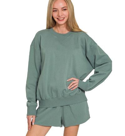 Sweatshirt & Short Set