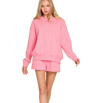 Sweatshirt & Short Set
