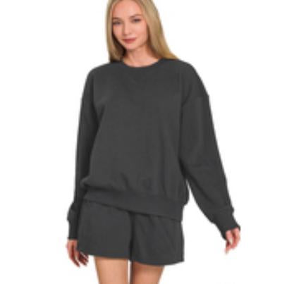 Sweatshirt & Short Set