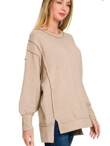 Light Mocha oversized sweater