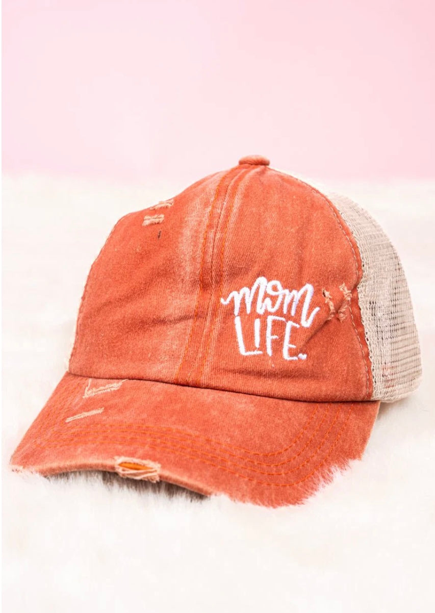 Mom Life - orange