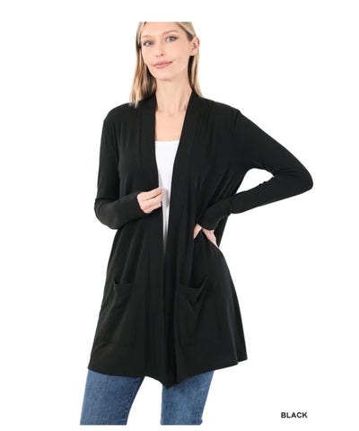 Slouchy Cardigans with pockets