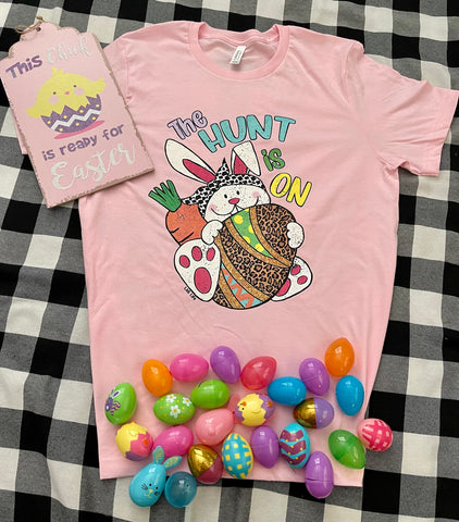 The Hunt Is On Easter Tee